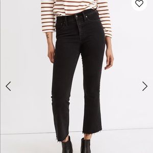 👖 Cali Demi-Boot Jeans in Edmunds Wash: Raw-Hem Size 25P